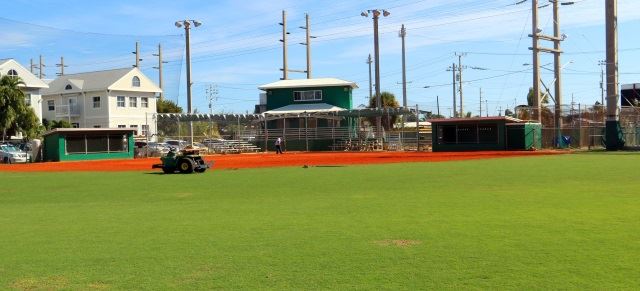 Outfield of the Rosa Hernandez Softball Field