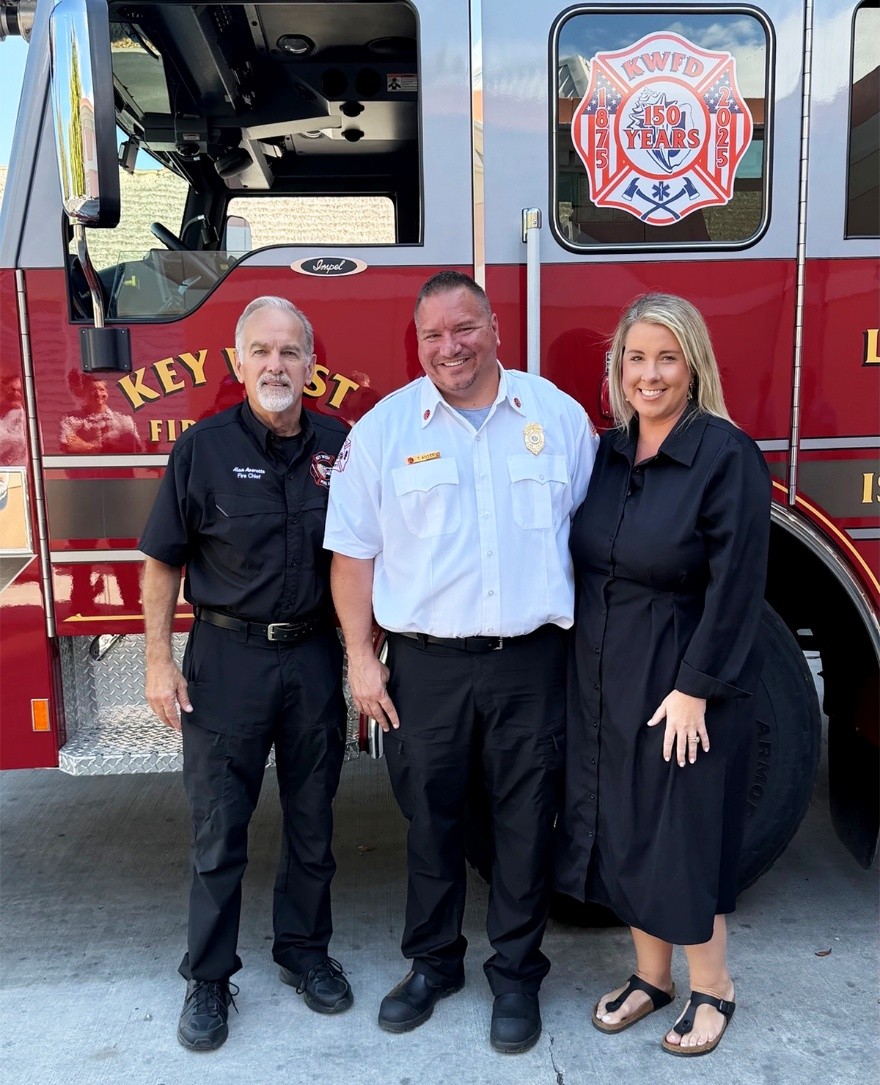 Tim with Chief and Wife