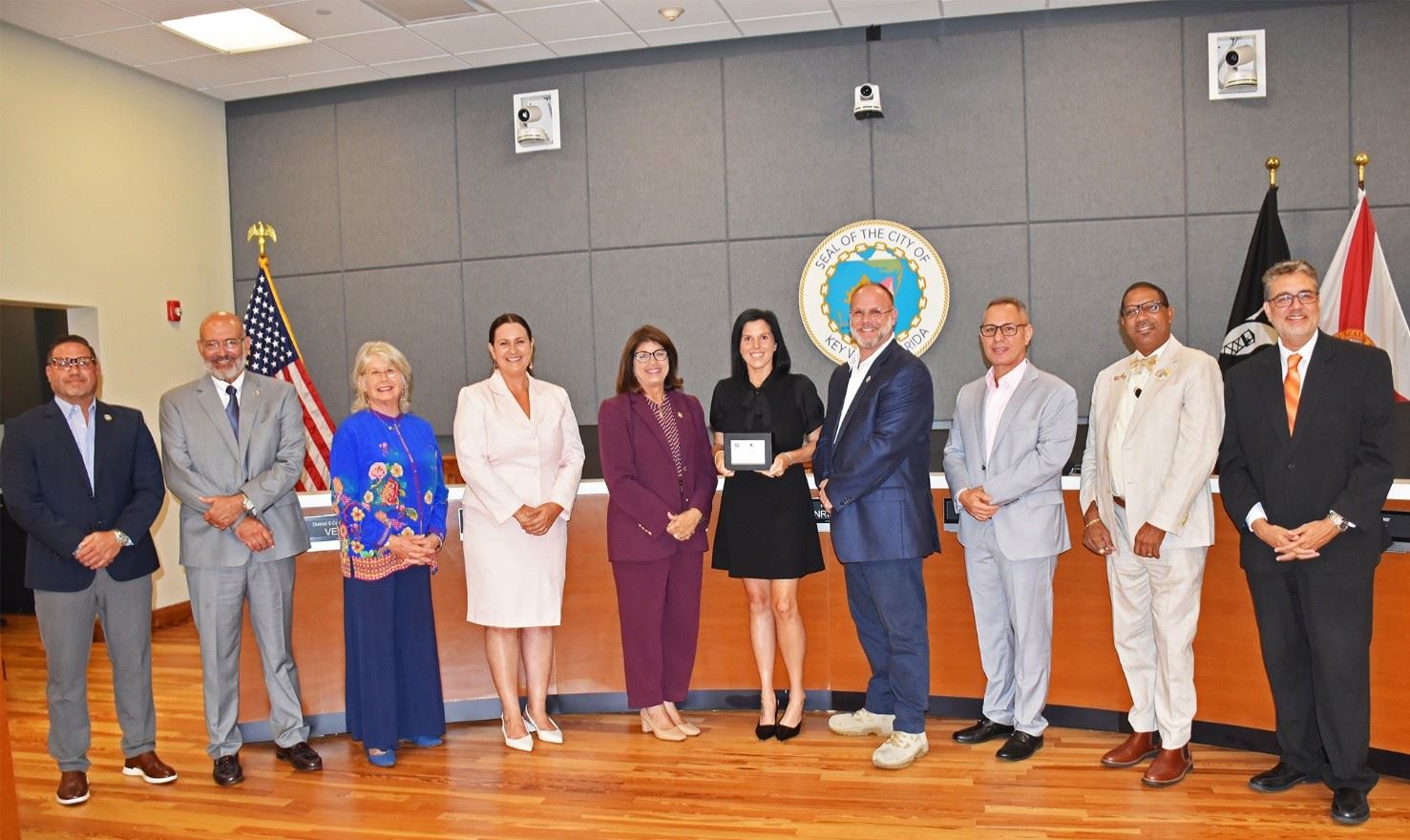 Doctoche Honored for 10 Years of Service